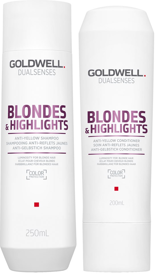 Goldwell Dualsenses Blondes & Highlights Shampoo + Conditioner Duo