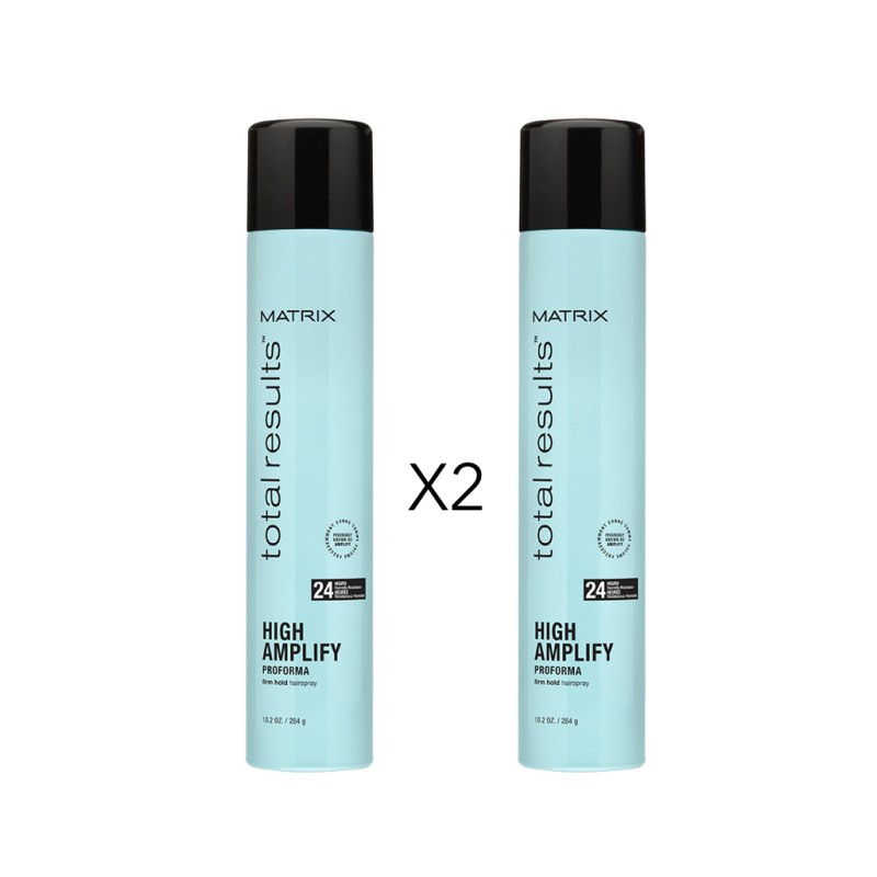 Matrix Total Results High Amplify Proforma Hair Spray 400ml x2