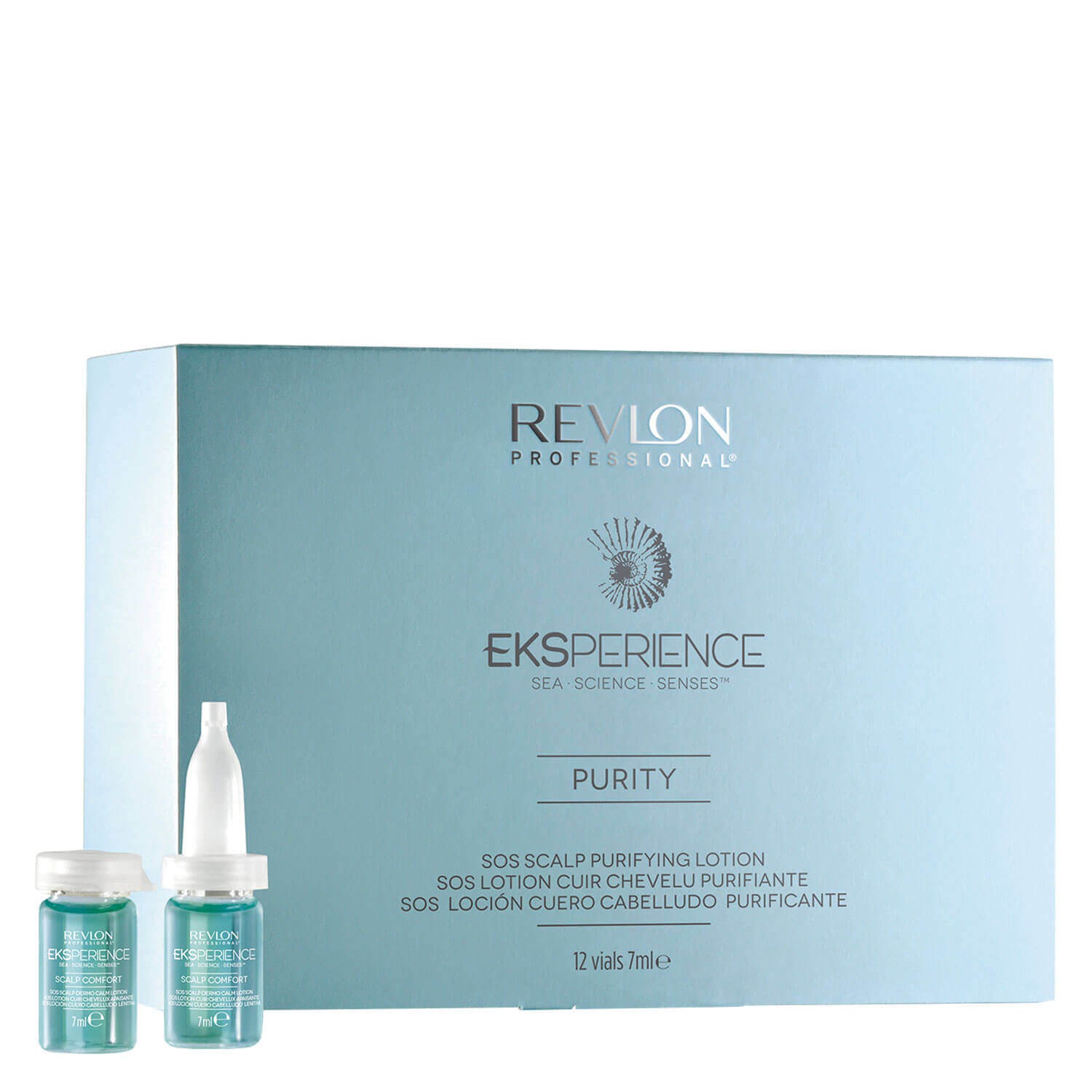 Revlon Professional Eksperience Purity - SOS Scalp Purifying Lotion 12x7 ml