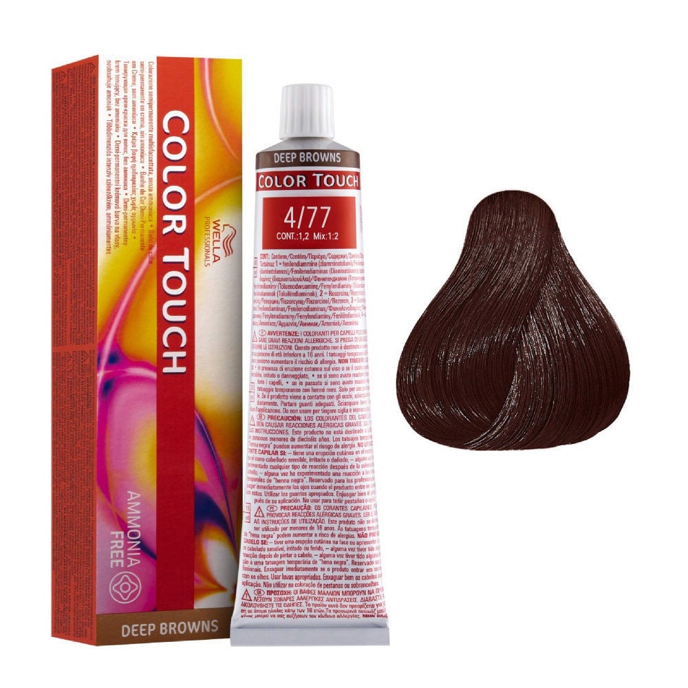 Wella Color Touch Deep Browns 60ml - 4/77