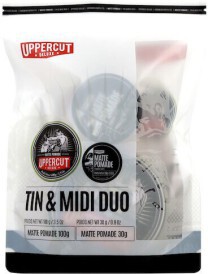 Uppercut Deluxe Matte Pomade Tin & Midi Duo