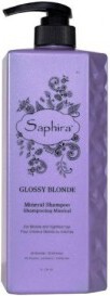 Saphira Glossy Blonde Mineral Shampoo 1000ml