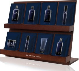Graham Hill Wooden Display With Samples