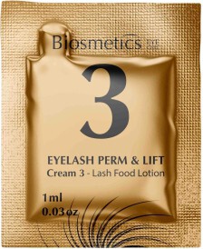 Biosmetics Eyelash Perm&Lift Cream 3 Sachet