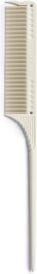 JRL Fine teeth tail comb 8,5" White