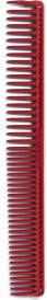 JRL Long round tooth cutting comb 9" Red