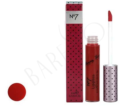 Boots No7 Poppy King Lipgloss Power